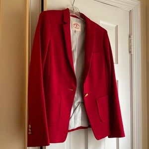 Like new red gold button Brooks Brother blazer